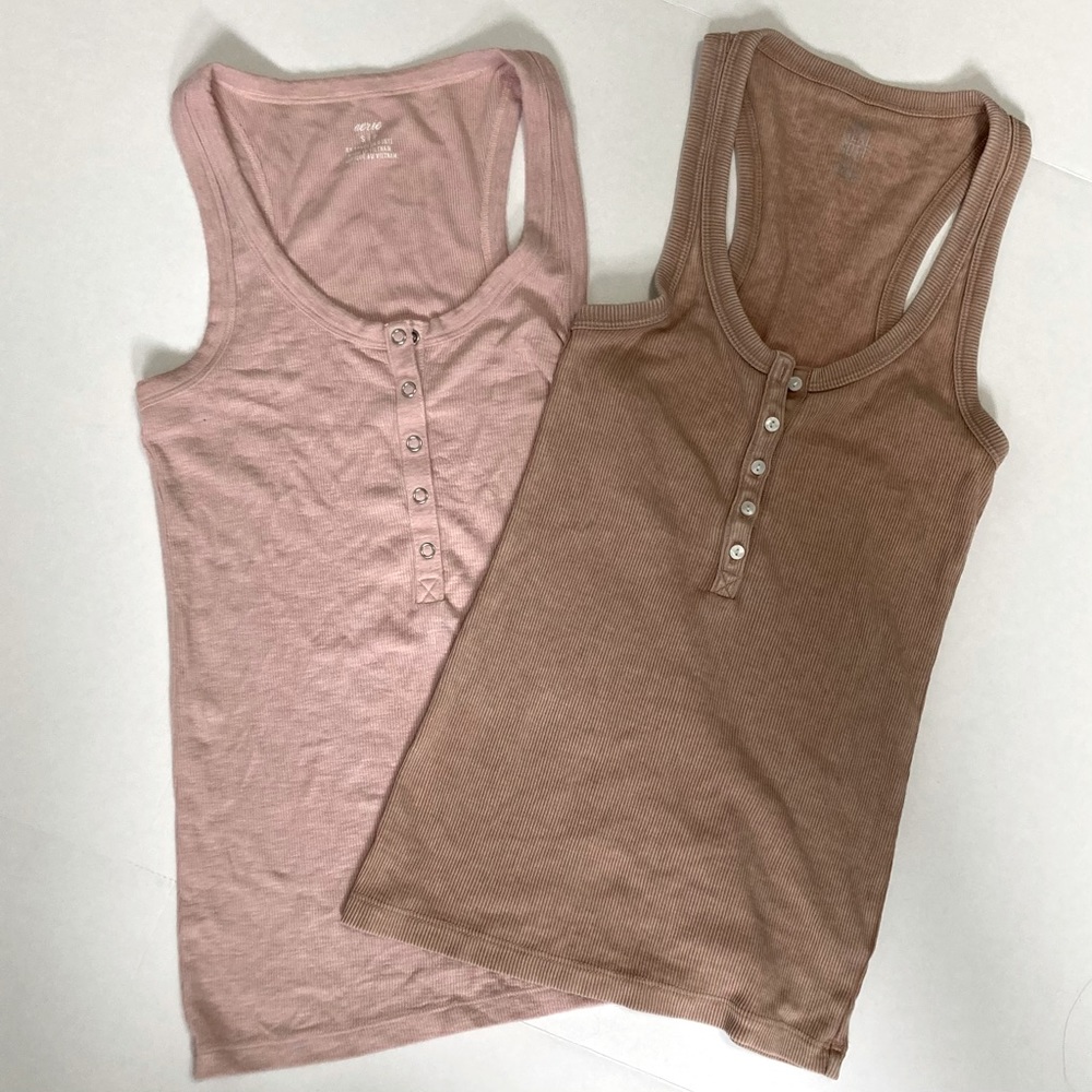 2 Aerie Tank Tops